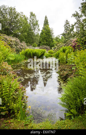 Tatton Hall Tatton Park Gardens Tatton Cheshire England Regno Unito Foto Stock