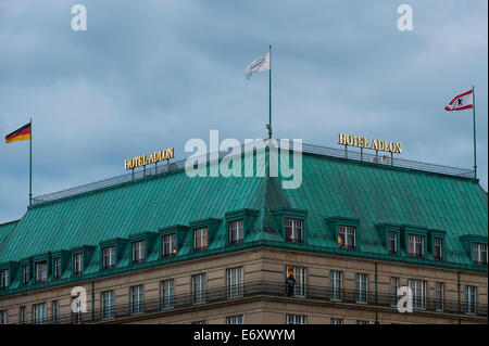 La germania,Deutschland,Berlino,Hauptstadt,città capitale, Hotel Adlon, Foto Stock