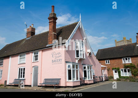 Strada della pompa panificio, Orford, Suffolk, Inghilterra, Regno Unito. Foto Stock