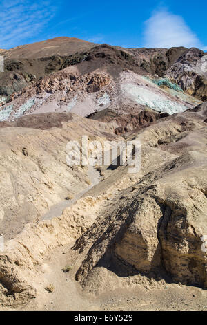 Artista della tavolozza scenic drive nel Parco Nazionale della Valle della Morte, California. Foto Stock