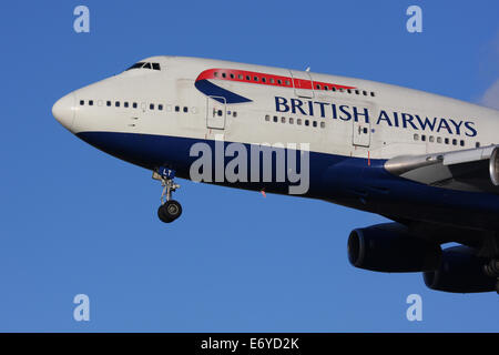 British Airways IAG boeing 747 Foto Stock