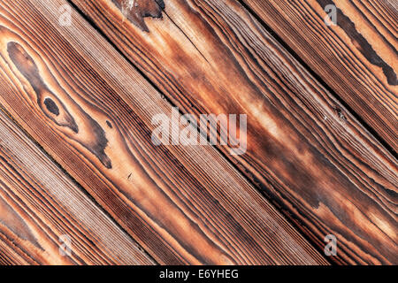Sfondo di legno vecchio gate di un castello, Polonia. Foto Stock