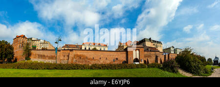 Vista panoramica della citta' vecchia di Torun, Polonia. Foto Stock