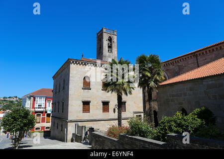 BETANZOS, Spagna - 30 luglio 2014: Igrexa de San Francisco o la chiesa di San Francesco nella storica città di Betanzos, Galizia, Spai Foto Stock