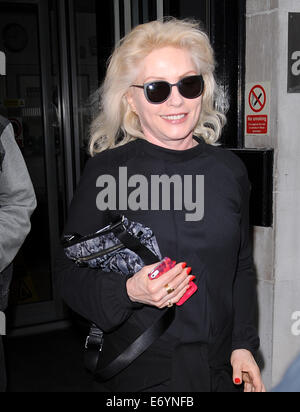 Debbie Harry dei Blondie a Radio 2 con: Debbie Harry dove: Londra, Regno Unito quando: 28 Feb 2014 Foto Stock
