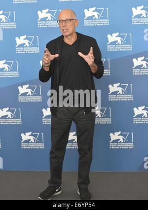 Venezia, Italia. 2 Sep, 2014. Direttore Gabriele Salvatores pone durante la foto chiamata per il filmato in Italia In una giornata presso la settantunesima Festival del Cinema di Venezia, Venezia, Italia, Settembre 2, 2014. Credito: Liu Lihang/Xinhua/Alamy Live News Foto Stock