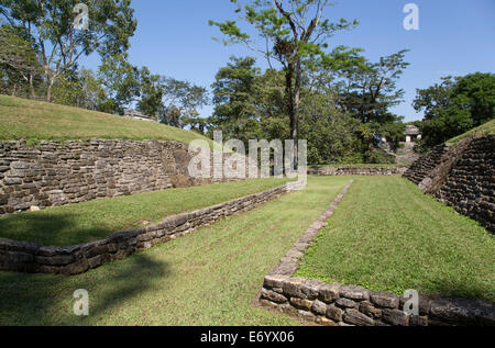Messico Chiapas Palenque, Palenque Parco Archeologico, la palla Foto Stock