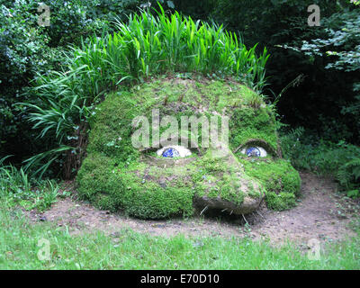Il gigante verde in Lost Gardens of Heligan vicino a St. Austell in Cornovaglia Foto Stock