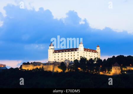 Il castello di Bratislava, Slovacchia Foto Stock