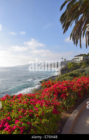 Laguna Spiaggia Costa & Giardini Foto Stock