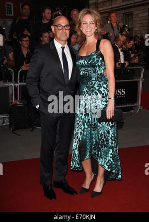 Londra, UK, 2 Settembre 2014: Stanley Tucci assiste la GQ Men of the Year Awards presso la Royal Opera House di Londra, Regno Unito. © Si Foto Stock