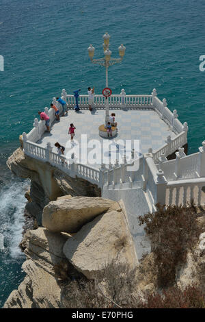 Balcón del Mediterráneo, balcone mediterraneo, Benidorm, Costa Blanca, Spagna Foto Stock
