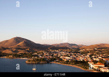 Mirina in Lemnos Foto Stock