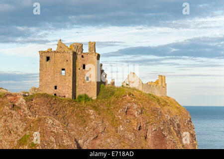 Castello di Dunnottar di Stonehaven, Scotland, Regno Unito Foto Stock