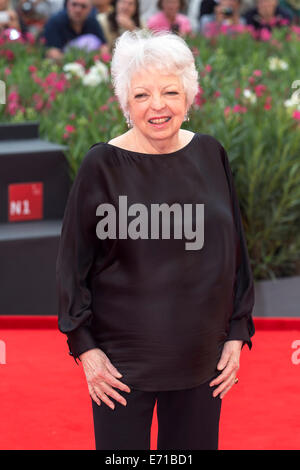 Venezia, Italia. 2 Sep, 2014. Thelma Schoonmaker assiste il Leone d'Oro per il Lifetime Achievement Award durante la settantunesima Festival del Cinema di Venezia il 2 settembre 2014 a Venezia, Italia./picture alliance © dpa/Alamy Live News Foto Stock