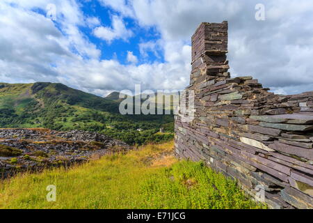 Anglesey caserma, Dinorwig cava di ardesia Foto Stock