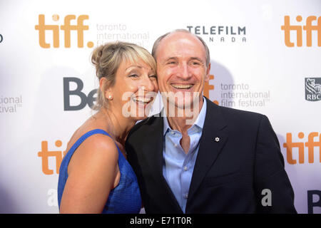 Toronto, Ontario, Canada. 3 Sep, 2014. COLM FEORE E DONNA FEOREattend la terza edizione di Gala TIFF durante il 2014 Toronto International Film Festival a TIFF Bell Lightbox il 3 settembre 2014 a Toronto in Canada. Credito: Igor Vidyashev/ZUMA filo/Alamy Live News Foto Stock