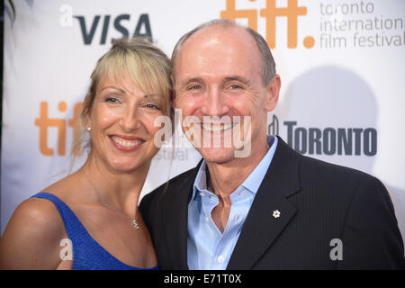 Toronto, Ontario, Canada. 3 Sep, 2014. COLM FEORE E DONNA FEOREattend la terza edizione di Gala TIFF durante il 2014 Toronto International Film Festival a TIFF Bell Lightbox il 3 settembre 2014 a Toronto in Canada. Credito: Igor Vidyashev/ZUMA filo/Alamy Live News Foto Stock