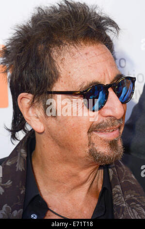 Toronto, Ontario, Canada. 3 Sep, 2014. Attore AL PACINO partecipa alla terza edizione di Gala TIFF durante il 2014 Toronto International Film Festival a TIFF Bell Lightbox il 3 settembre 2014 a Toronto in Canada. Credito: Igor Vidyashev/ZUMA filo/Alamy Live News Foto Stock