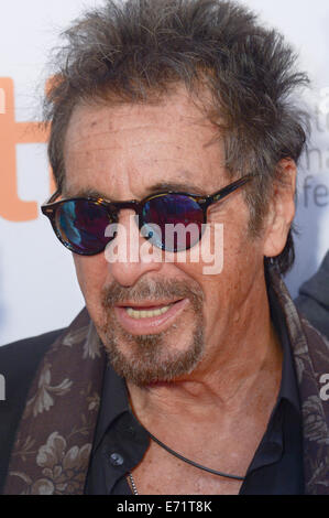 Toronto, Ontario, Canada. 3 Sep, 2014. Attore AL PACINO partecipa alla terza edizione di Gala TIFF durante il 2014 Toronto International Film Festival a TIFF Bell Lightbox il 3 settembre 2014 a Toronto in Canada. Credito: Igor Vidyashev/ZUMA filo/Alamy Live News Foto Stock