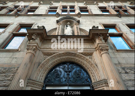 Stato westfaliano museo di arte e storia culturale, Landesmuseum, il vecchio edificio, dal 1908, Münster, Münsterland Foto Stock