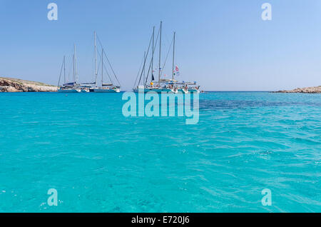 Koutsomytis isola di Astypalea,Grecia Foto Stock