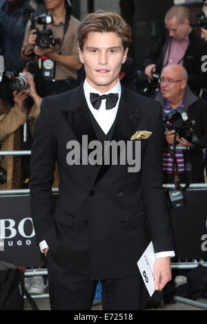 Londra, Regno Unito. 2 Sep, 2014. Oliver Cheshire assiste la GQ Men of the Year Awards presso la Royal Opera House il 2 settembre 2014 a Londra, Inghilterra./picture alliance Credit: dpa/Alamy Live News Foto Stock