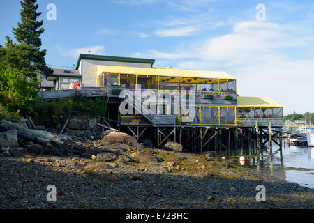 La Thurstan Lobster Pound, Bernard Maine Foto Stock