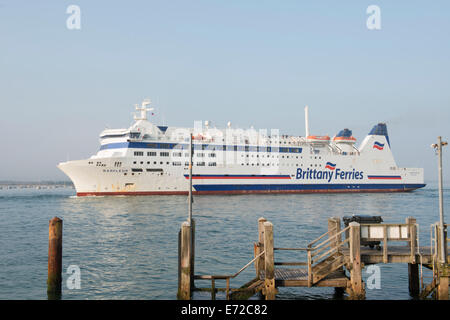 Il porto di Poole ingresso Foto Stock