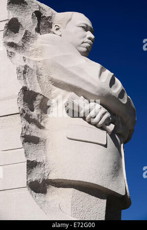 Stati Uniti d'America, Washington DC, National Mall Martin Luther King Junior Memorial. Foto Stock