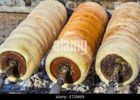 Kurtos kalacs sono un ungherese deserto tradizionale Foto Stock