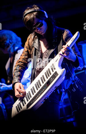 Segrate Milano Italia. 03Th Settembre 2014. L'Americano new wave e punk rock band BLONDIE suona dal vivo presso il Circolo Magnolia Credito: Rodolfo Sassano/Alamy Live News Foto Stock