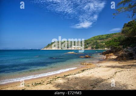 Hong Kong Lamma Island Beach Foto Stock