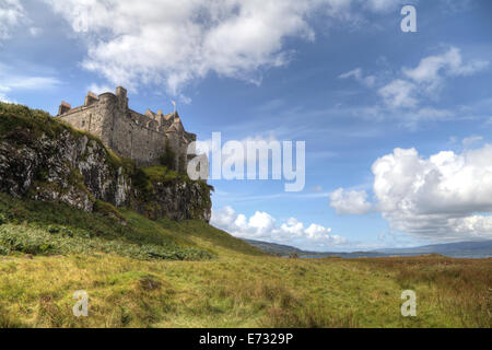 Castello di Duart sull'Isle of Mull, Scozia. Foto Stock