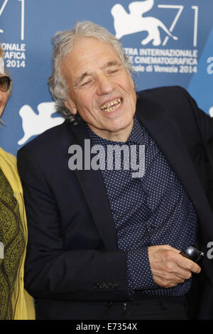 Venezia, Italia. 4 Sep, 2014. Abel Ferrara .Theeb Credito: Roger Harvey/Globe foto/ZUMA filo/Alamy Live News Foto Stock