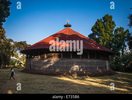 Ora Kidane Merhet Chiesa, Bahir Dar, Etiopia Foto Stock