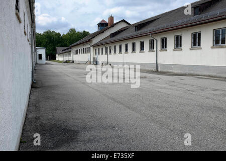 Campo di Concentramento di Dachau, Monaco di Baviera, Germania Foto Stock