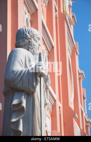 Statua di Da Nang, Cattedrale di Da Nang, Vietnam, Indocina, Asia sud-orientale, Asia Foto Stock