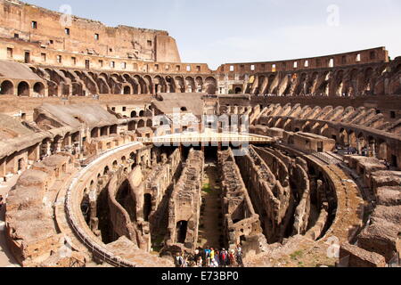 Il Colosseo, Roma, Lazio, l'Italia, Europa Foto Stock