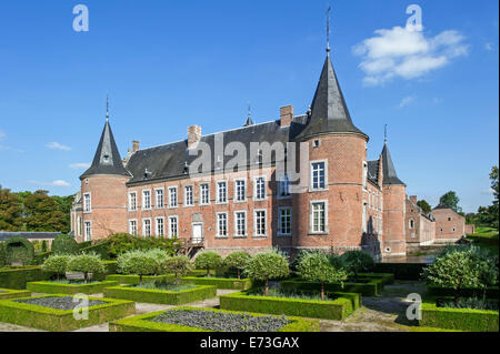 Il Landcommanderij Alden Biesen / Commanderie di Alden Biesen, castello del XVI secolo in corrispondenza di Rijkhoven / Bilzen, Belgio Foto Stock