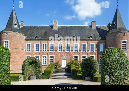 Il Landcommanderij Alden Biesen / Commanderie di Alden Biesen, castello del XVI secolo in corrispondenza di Rijkhoven / Bilzen, Belgio Foto Stock