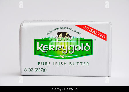 Kerrygold il burro irlandese package Foto Stock