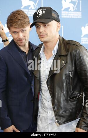 Venezia, Italia. 5 Sep, 2014. James Franco .il suono e la Furia foto chiamata .71st Venice Film Festival .05 settembre 2014 .Venezia, Italia .(c) il credito: Roger Harvey/Globe foto/ZUMA filo/Alamy Live News Foto Stock