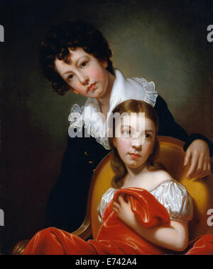 Michael Angelo e Emma Clara Peale - Da Rembrandt Peale, 1826 Foto Stock