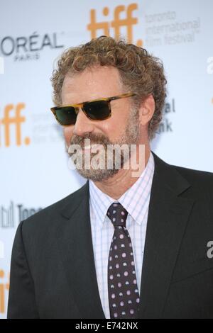 Toronto, Canada. 05 Sep, 2014. Noi attore Will Ferrell pone alla premiere di 'Benvenuto a Me' durante la 39a Toronto International Film Festival (TIFF) a Toronto, Canada, 05 settembre 2014. Il festival si svolge dal 04 al 14 settembre 2014. Foto: Hubert Boesl/dpa - nessun filo SERVICE -/dpa/Alamy Live News Foto Stock