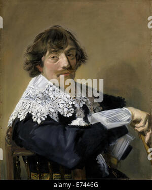 Ritratto di un uomo - da Frans Hals, 1635 Foto Stock