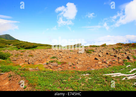 Mt.Akadake, Daisetsuzan National Park in Hokkaido, Giappone Foto Stock