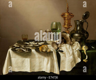 Ancora in vita con un Gilt Cup - da Willem Claesz Heda, 1635 Foto Stock