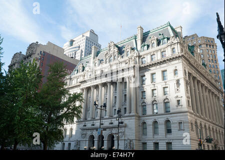 Il surrogato peculiare della Corte in Manhattan Civic Center è stato costruito tra il 1899 e il 1907 in stile Belle Arti. Foto Stock