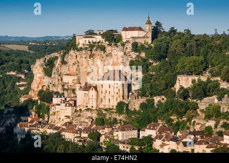 Rocamadour, regione Midi-Pyrenees, lotto Reparto, Francia, Europa Foto Stock